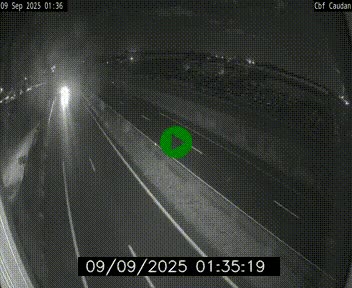 Webcam sur la N165 à hauteur de Caudan, dans le Morbihan.