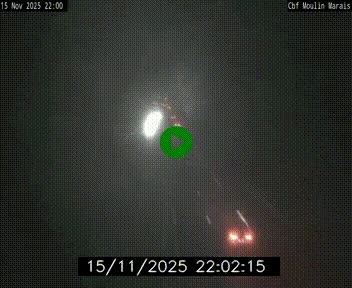 Webcam sur le périphérique de Nantes (N844) entre la Porte de Saint-Luce et la Porte d'Anjou, à l'est de la ville