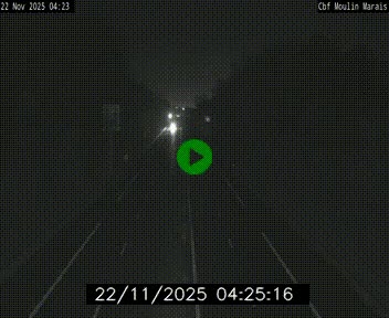 Webcam sur le périphérique de Nantes (N844) entre la Porte de Saint-Luce et la Porte d'Anjou, à l'est de la ville