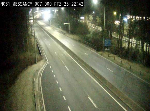 Webcam sur la N81 (E411) à hauteur du Cora Messancy. Vue orientée vers Arlon
