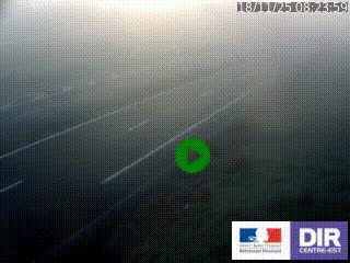 Webcam autoroute sur l'A77 à hauteur de Pouilly-sur-Loire en direction de Nevers