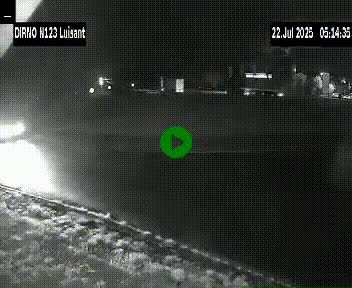 Webcam en périphérie de Chartres sur la N123, à hauteur de Luisant. Vue orientée vers Chartres
