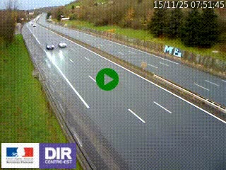 Webcam routière à Saint-Etienne-Terrenoire sur la RN88 avant la jonction entre l'A72 et le Boulevard Périphérique de Saint-Etienne