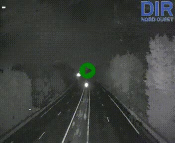 Webcam sur le périphérique de Caen (N814) à l'est de la ville, à Mondeville hauteur de la sortie 2, Presqu'île-Rives de l'Orne, au bout de l'autoroute A13