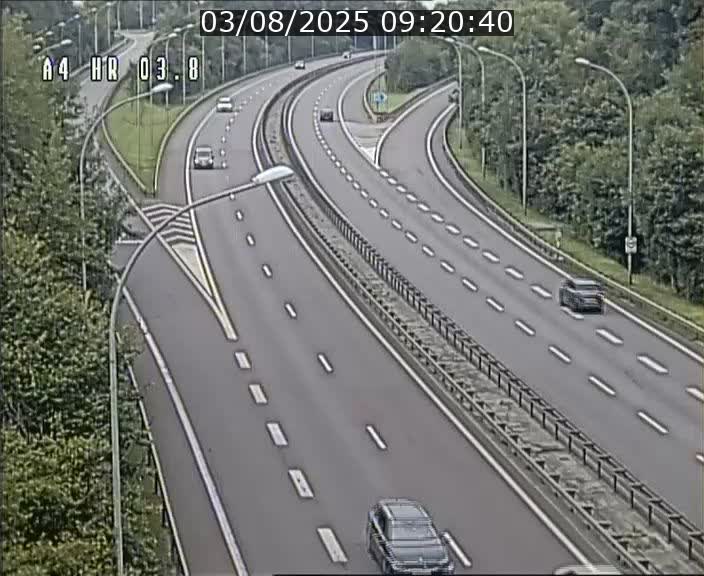 Webcam traffic A4 Luxembourg - BK 3.8 - Leudelange (direction Esch sur Alzette)