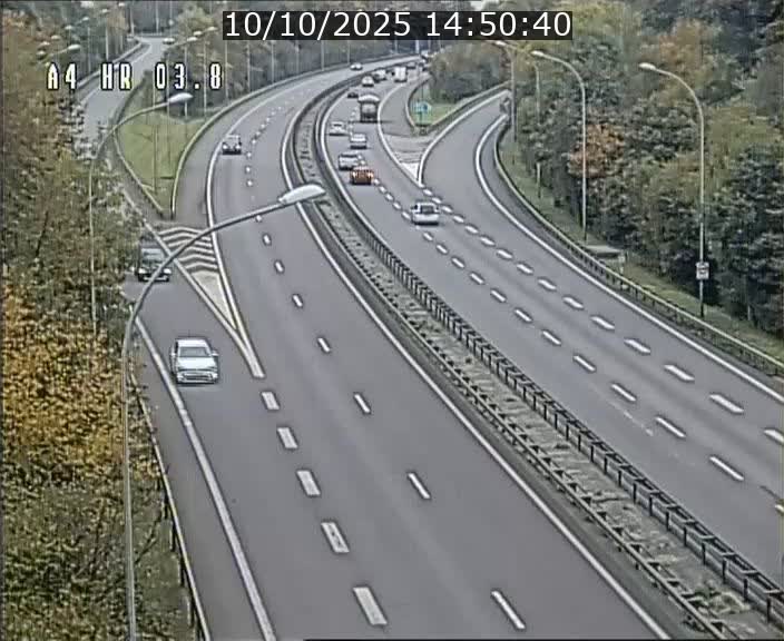 Webcam traffic A4 Luxembourg - BK 3.8 - Leudelange (direction Esch sur Alzette)