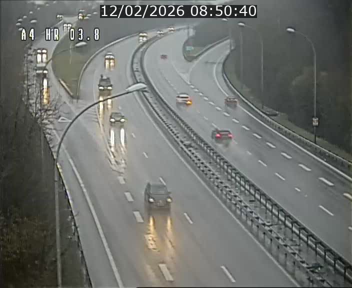 Webcam traffic A4 Luxembourg - BK 3.8 - Leudelange (direction Esch sur Alzette)
