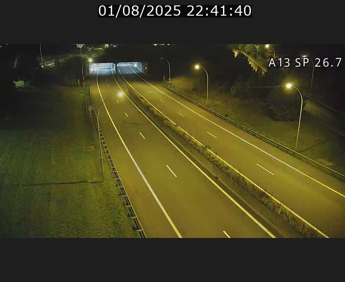 Traffic live webcam Luxembourg Frisange - A13 direction Luxembourg-ville - BK 26.7