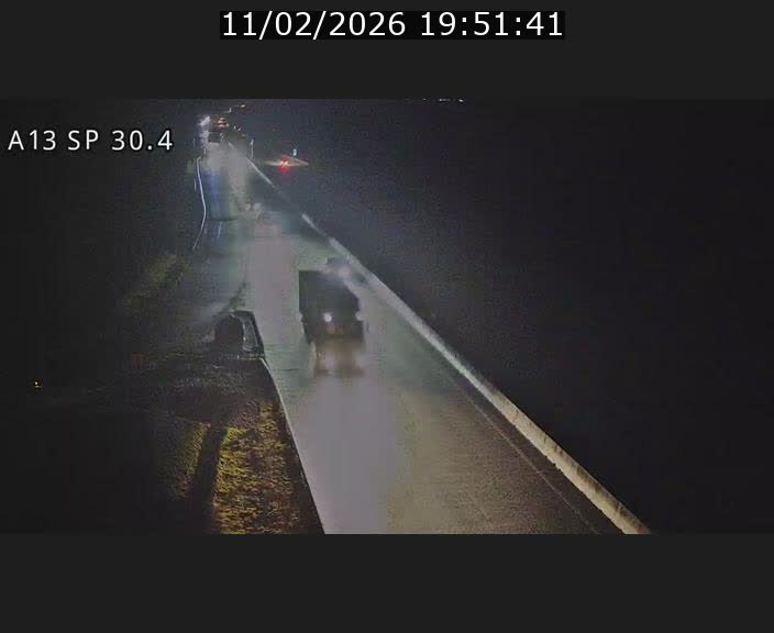 Traffic live webcam Luxembourg Altwies - A13 direction Luxembourg-ville - BK 30.4