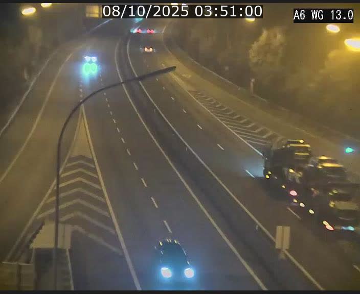Traffic live webcam Luxembourg Mamer - A6 - BK 13 - direction Luxembourg/France/Allemagne