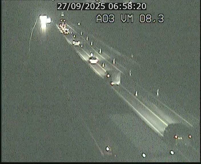 Traffic live webcam Luxembourg Bettembourg - A3 - BK 8.3 - direction France