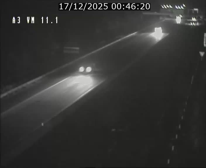 Webcam à la frontière franco-luxembourgeoise, avant la Croix de Bettembourg - BK 11.1 - direction Luxembourg-ville