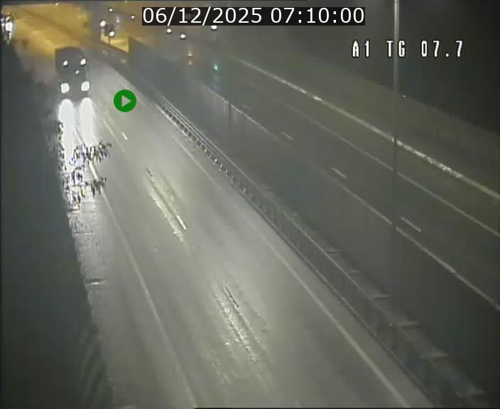 Traffic live webcam Luxembourg Kirchberg - A1 direction Luxembourg-ville - BK 7.7