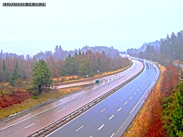 Caméra autoroute France - N57, Côte de la demoiselle direction Remiremont