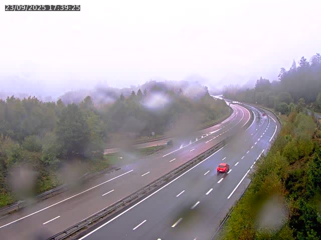 Caméra autoroute France - N57, Côte de la demoiselle direction Remiremont