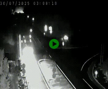 Webcam routière sur la N122 au niveau du Tunnel du Lioran. Vue de l'entrée côté Aurillac.