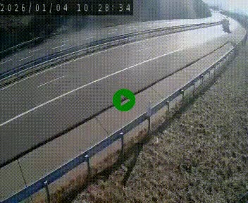 Caméra autoroute A75 à hauteur de la sortie 42 (Rodez, Laissac, Aire de l'Auvergne) située sur la commune d'Auberoques, près de Sévérac-le-Château
