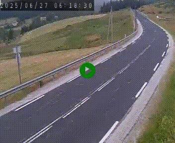 Webcam routière au niveau du col de la Chavade en Ardèche, sur la N102 à 1266 mètres d'altitude