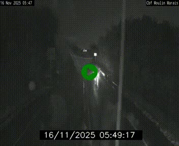 Webcam sur le périphérique de Nantes (N844) entre la Porte de Saint-Luce et la Porte d'Anjou, à l'est de la ville