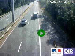 Webcam sur la nationale N90 à Gilly-sur-Isère, en direction et à proximité d'Albertville