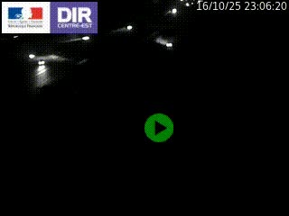 Webcam traffic à Grenoble-sud sur l'autoroute A480. Vue orientée vers l'entrée et la sortie de Grenoble