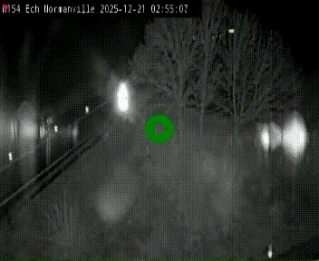 Webcam à hauteur du Leclerc Normanville sur la N154. Vue orientée vers Rouen