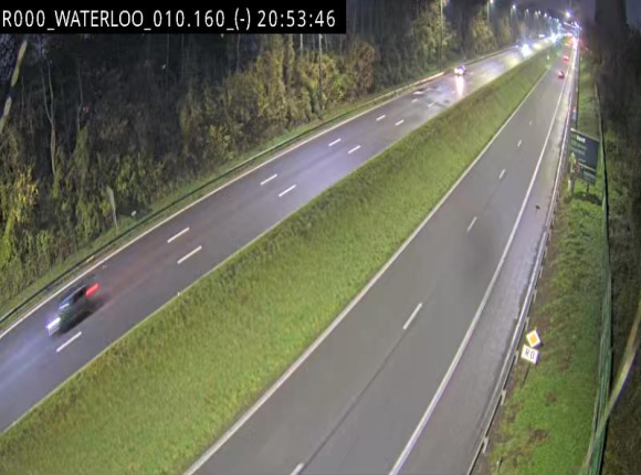 Webcam autoroute Belgique - Waterloo - R0 (ring de Bruxelles) - BK 12.3