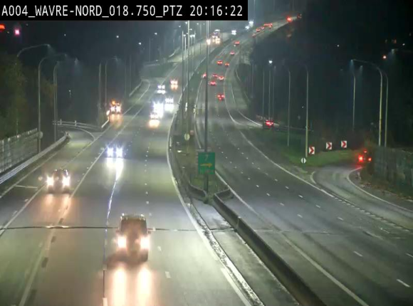 Webcam traffic E411(A4) - BK 18.7 - Bierges (Wavre Nord)