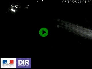 Webcam routière à Saint-Etienne-Terrenoire sur la RN88 avant la jonction entre l'A72 et le Boulevard Périphérique de Saint-Etienne