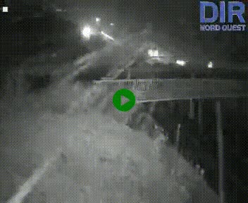 Webcam sur A84 à hauteur de Pont-Farcy, au niveau du pont autoroutier sur la Vire, au sud de Saint-Lô