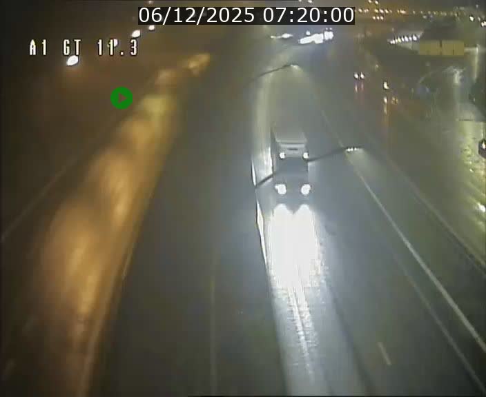 Traffic live webcam Luxembourg Senningerberg - A1 direction Allemagne - BK 11.3