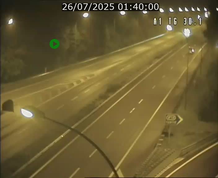 Traffic live webcam Luxembourg Grevenmacher - A1 direction Luxembourg - BK 30.1