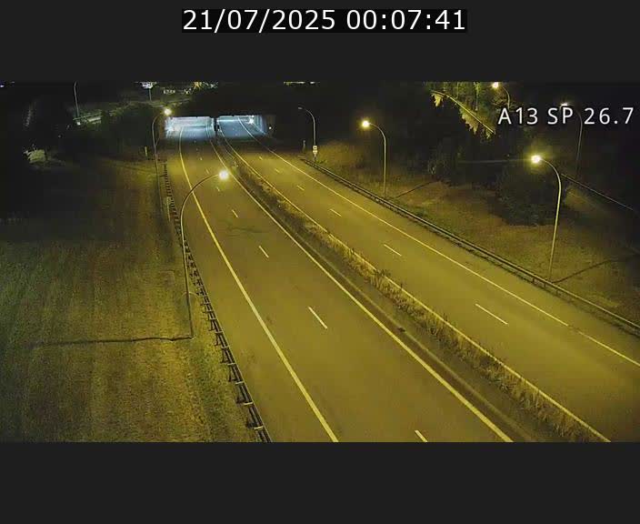 Traffic live webcam Luxembourg Frisange - A13 direction Luxembourg-ville - BK 26.7
