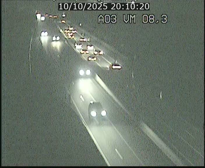 Traffic live webcam Luxembourg Bettembourg - A3 - BK 8.3 - direction France