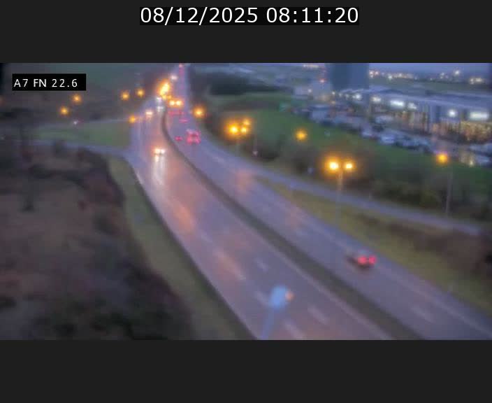 Caméra trafic Luxembourg - A7, Colmar-berg direction Mersch