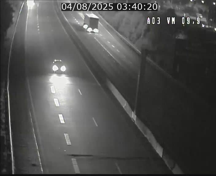 Webcam Autoroute à la Croix de Bettembourg - A3 - BK 9.9 - direction France