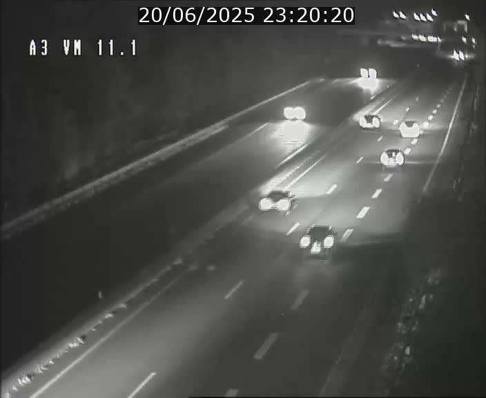 Webcam à la frontière franco-luxembourgeoise, avant la Croix de Bettembourg - BK 11.1 - direction Luxembourg-ville
