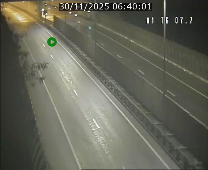 Traffic live webcam Luxembourg Kirchberg - A1 direction Luxembourg-ville - BK 7.7