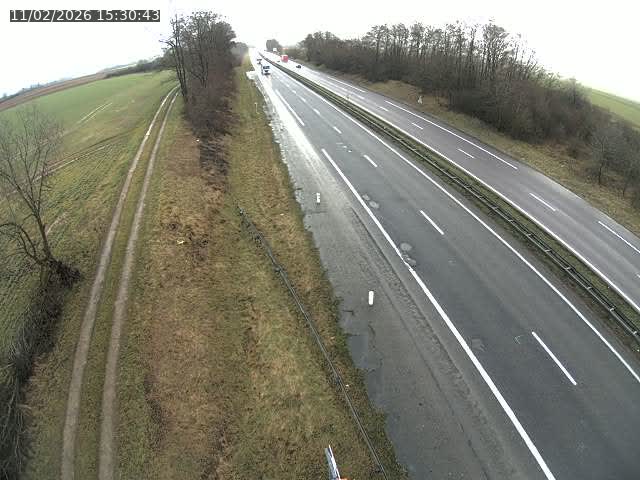 Caméra autoroute France - A30, Havange direction Metz