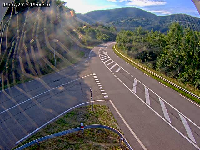 Caméra autoroute France - N66, col du Bussang direction Remiremont