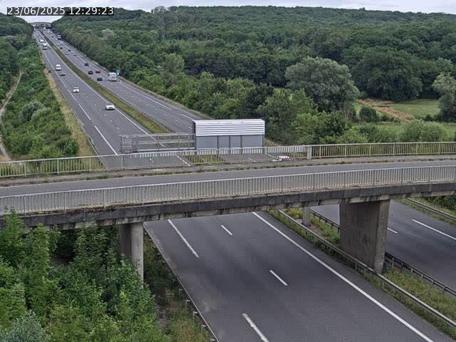 Caméra autoroute France - A31, Zoufftgen direction Luxembourg-ville, à la frontière entre la France et le Luxembourg