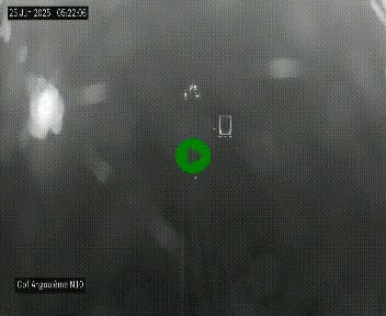 Webcam routière à la fin de la N10, en périphérique ouest d'Angouleme, proche de la jonction avec l'A10