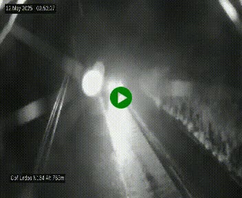 Webcam dans les Pyrénées Atlantique au niveau du col d'Urdos et du fort du Pourtalet sur la N134, en direction du Col et du tunnel du Somport, à 765 mètres d'altitude