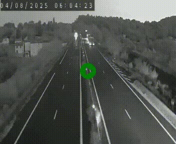 Caméra autoroute A75 à hauteur de Coudes, en direction de Clermont-Ferrand