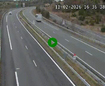 Caméra autoroute A75 à hauteur de la sortie 49 Le Caylar en direction de Montpellier
