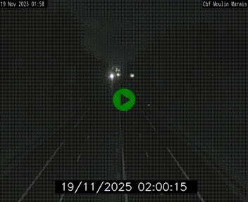 Webcam sur le périphérique de Nantes (N844) entre la Porte de Saint-Luce et la Porte d'Anjou, à l'est de la ville