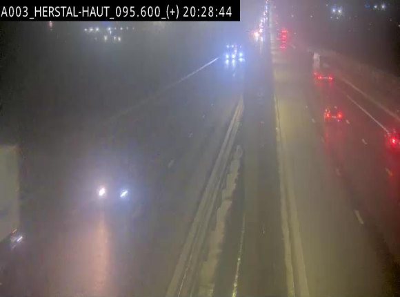 Webcam autoroute Belgique - Herstal - E40 direction Aix-la-Chapelle - BK 97
