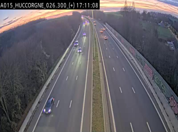 Webcam autoroute Belgique - Viaduc de Huccorgne - E42 
