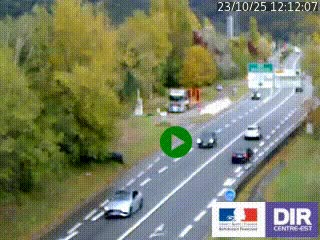 Webcam info trafic à proximité de Vizille sur la N85, au niveau du point de vue du Saut du Moine à Champagnier