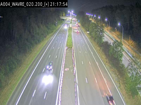 Webcam @ Wavre-sud KP 19.6, A4/E411